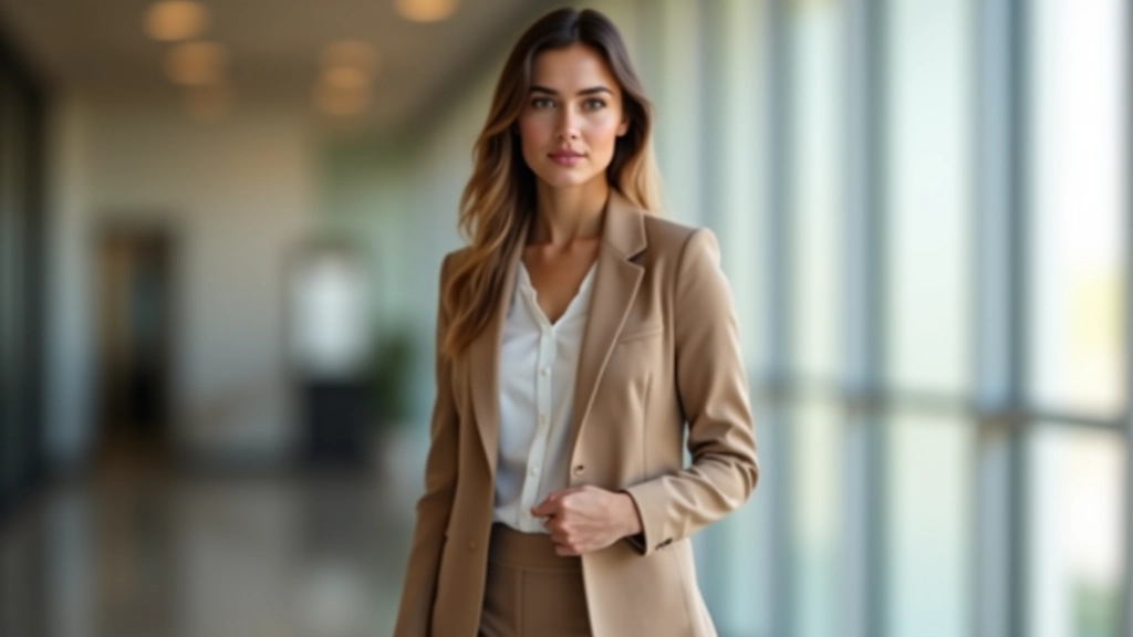 Katmanlama tekniğinin gösterildiği şık blazer kombinlemesi